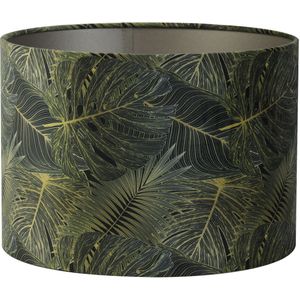 Light & Living Cilinder Lampenkap Amazone - Groen - 40x30cm - Voor Tafellampe - Staande Lam