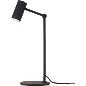 Tafellamp Montreux - Zwart - 19x17x40cm