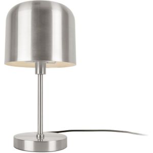 Tafellamp Capa - Metaal Geborsteld Nikkel - Ø20x39,5cm