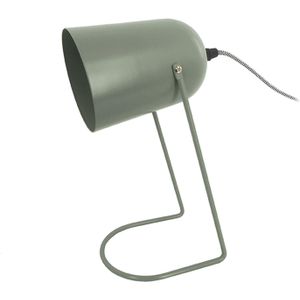 Tafellamp Enchant - IJzer Mat Grijs/Groen - 30x18cm
