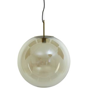 Hanglamp Medina - Glas Amber - Ø48cm