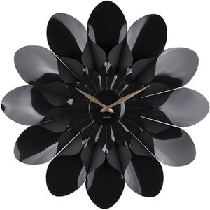 Klok Karlsson Flower Plastic Black 60 cm