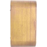 Wand-/Tafelklok Matiz - Bamboe Mosgroen - 37x9x16cm