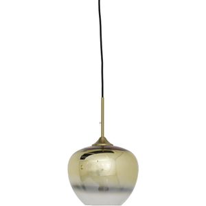 Light & Living Hanglamp Mayson - Glas Goud - Ø23cm - Modern - Hanglampen Eetkamer, Slaapkamer, Woonkamer