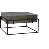 Salontafel CALERA - antiek olie brons