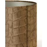 Light&living Kap Cilinder 30-30-21 cm PRAYA Bruin