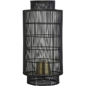 Tafellamp Gruaro - Zwart - Ø24cm
