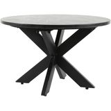Ronde Salontafel Tomochi - Marmer Zwart - Ø65x42 cm