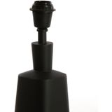 Lampvoet Donah - Zwart - 15x15x42cm