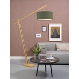 Vloerlamp Montblanc - Bamboe/Groen - 175x47x207cm
