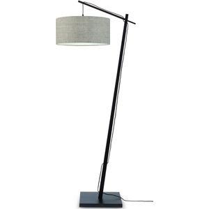 Vloerlamp Andes - Zwart/Taupe - 72x47x176cm