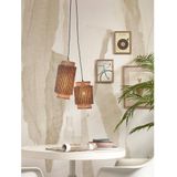 Hanglamp Bhutan - Bamboe/Zwart - 2L