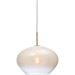 it's about RoMi Hanglamp Bologna - Wit - 35x35x23cm - Modern - Hanglampen Eetkamer, Slaapkamer, Woonkamer