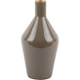 Present Time Vaas Ivy Bottle Cone - Groen - Ø10cm - Modern