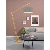 Vloerlamp Montblanc - Bamboe/Taupe - 175x47x207cm