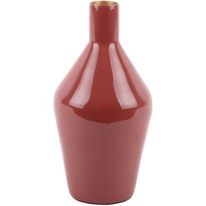 Present Time Vaas Ivy Bottle Cone - Rood - Ø10cm - Modern