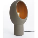 Tafellamp Monk - Bruin - 25x25x46cm