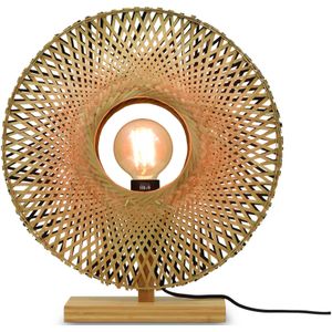 Tafellamp Kalimantan - Bamboe - 44x13x50cm