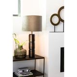 Light & Living Cilinder Lampenkap Gemstone - Brons - 40x30cm - Voor Tafellampe - Staande Lam