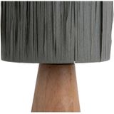 Tafellamp Sheer Cone - Grijs - Ø15cm