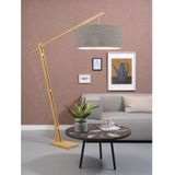 Vloerlamp Montblanc - Bamboe/Taupe - 175x60x207cm