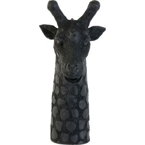 Tafellamp Giraffe - Zwart - 33x25x54cm