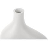 Present Time Vaas Organic Curves - Wit - 15,5x8x30,5cm - Scandinavisch,Modern