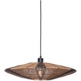 Hanglamp Iguazu - Jute/Zwart - Ø55cm