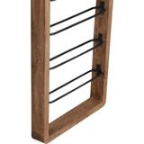 Wijnrek - Hout - 6 Flessen - Bruin