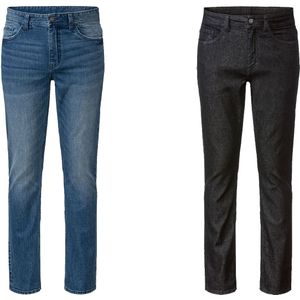 LIVERGY® Herren Jeans, Slim Fit, hoher Baumwollanteil