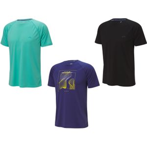 CRIVIT Herren Funktionsshirt, mit recyceltem Material