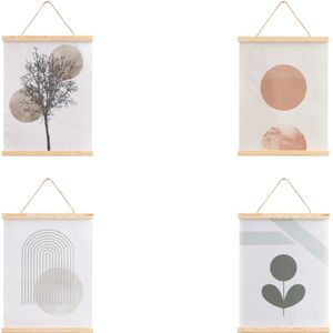 LIVARNO home Magnet-Holzrahmen, inkl. DIN-A3-Poster mit dekorativem Motiv