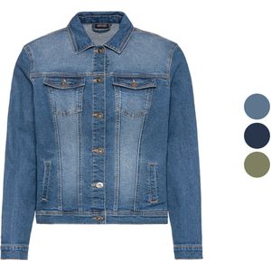 esmara® Damen Jeansjacke, leicht tailliert geschnitten