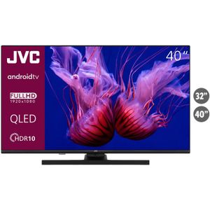 JVC »LT-VQF545A« Fernseher QLED Android Smart TV Full HD