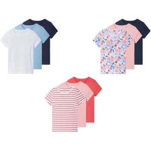 lupilu® Kleinkinder T-Shirts, 3 Stück, aus reiner Baumwolle
