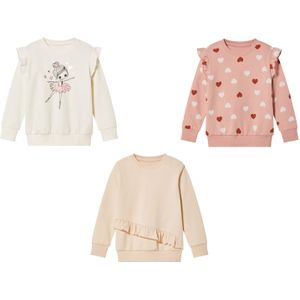 lupilu® Kleinkinder Sweatpullover mit Rüschen""