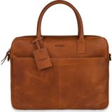 Laptoptas Burkely Leren Laptoptas 13.3 inch Fundamentals Vintage Jack Cognac
