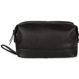 Burkely Leren Toilettas Fundamentals Vintage Riley Zwart