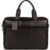 Laptoptas Burkely Jesse Vintage Shoulderbag Black 13 inch