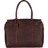 Burkely Dames Leren Laptoptas 16 inch Antique Avery Doris Bruin