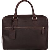 Burkely Leren Laptoptas 13.3 inch Antique Avery Bruin