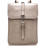Laptoptas Castelijn & Beerens Leren Laptop Rugzak 15.6 inch RFID Carisma Elena Grijs