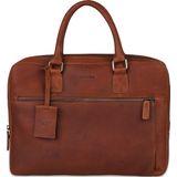 Burkely Leren Laptoptas 13.3 inch Antique Avery Cognac