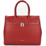 Laptoptas Gigi Fratelli Dames Leren Laptoptas 17 inch Romance Business ROM8007 Rood