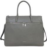 Laptoptas Gigi Fratelli Dames Leren Laptoptas 17 inch Romance Business ROM8007 Grijs