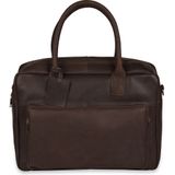 Laptoptas Burkely Leren Laptoptas 14 inch Fundamentals Vintage Mitch Worker Bruin