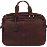 Burkely Leren Laptoptas Workbag 15.6 inch Antique Avery Bruin