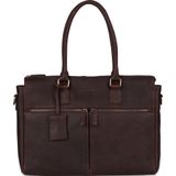 Burkely Antique Avery Valerie Laptoptas Bruin 15.6 inch