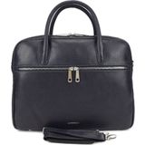 Laptoptas Gigi Fratelli Dames Leren Laptoptas 15 inch Romance Business ROM8002 Blauw