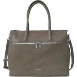 Laptoptas Gigi Fratelli Dames Leren Laptoptas 15 inch Romance Business ROM8006 Taupe